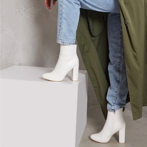 Pretty Little Things White Boots